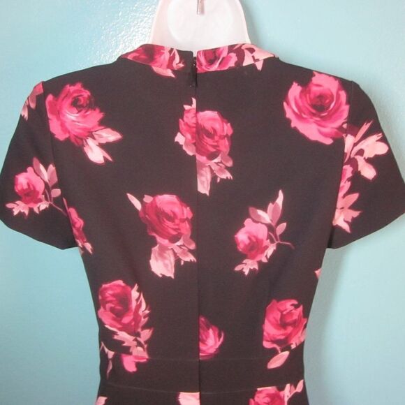 Kate Spade Rose Dress Size 0 Like New - Picture 15 of 15